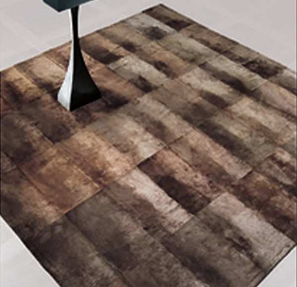 Tappeto GIORGIO COLLECTION Brown Shearling ARTS &amp; ACCESSORIES