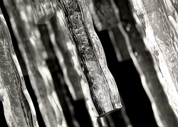 Lampada a sospensione in vetro di Murano fatta a mano Polaris MULTIFORME fabbrica MULTIFORME dall'Italia. Foto №3