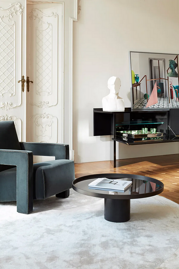 Credenza con ante a ribalta in legno CASSINA HAYAMA fabbrica CASSINA dall'Italia. Foto №4