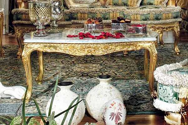Tavolino ASNAGHI INTERIORS GD2604 Gold collection