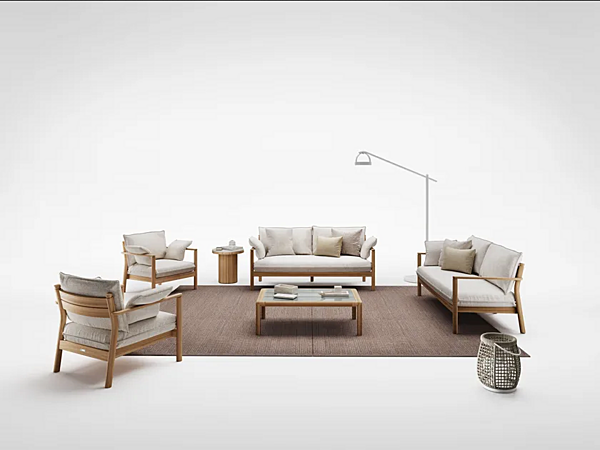 Poltrona da giardino con braccioli in materiale Apache Atmosphera fabbrica ATMOSPHERA dall'Italia. Foto №6