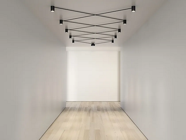 Lampada da soffitto modulare LED in alluminio AXOLIGHT Pivot fabbrica Axolight dall'Italia. Foto №6