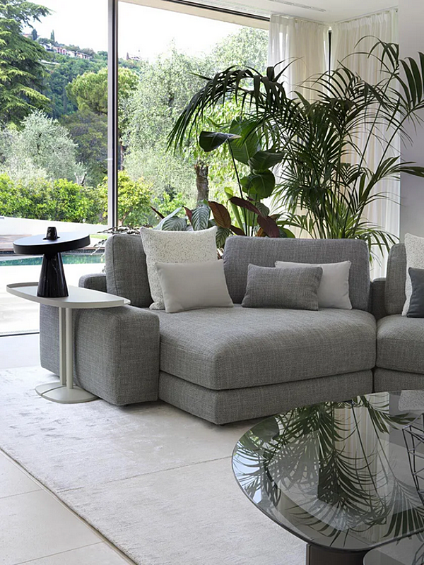 Divano modulare con copertura removibile Flou MyPlace fabbrica Flou dall'Italia. Foto №4
