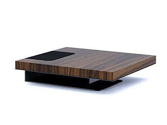 Tavolino da caffè basso in legno Ipanema Paolo Castelli TAV.IPA.111