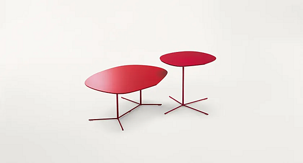 Tavolino da caffè in acciaio e legno Ivy PAOLA LENTI fabbrica PAOLA LENTI dall'Italia. Foto №3