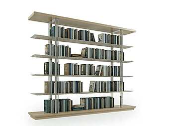 Libreria aperta in legno Bizzotto Italia collezione Symphony Infinity
