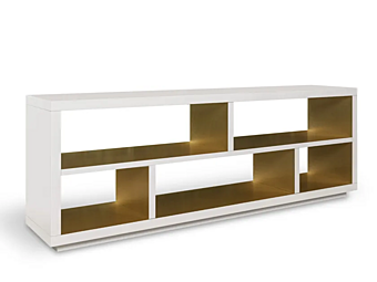 Credenza in legno doppia faccia Hege Bassa DOM Edizioni fabbrica DOM Edizioni dall'Italia