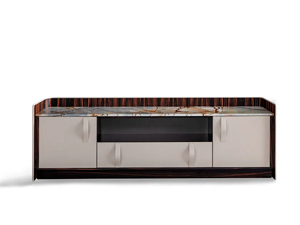 Sideboard con ante in legno Flou Gentleman fabbrica Flou dall'Italia. Foto №1