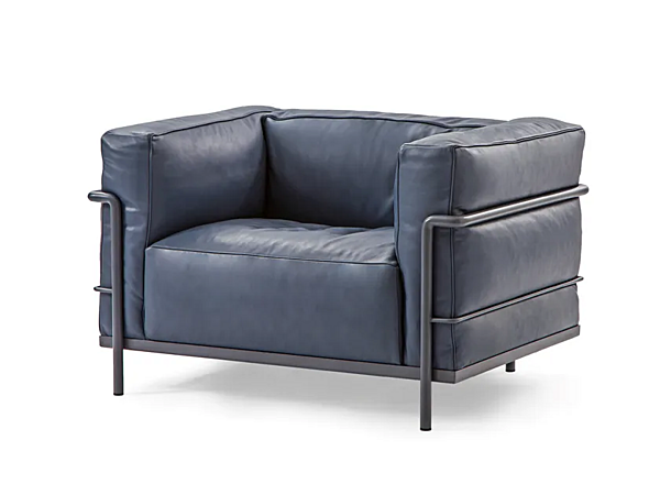 Poltrona con braccioli in tessuto CASSINA Fauteuil Grand Confort Grand Modèle 003 fabbrica CASSINA dall'Italia. Foto №2