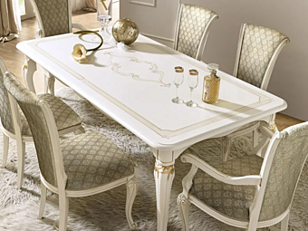 Tavolo da pranzo rettangolare in legno CASA +39 LA FENICE 1620, 1621, 1622