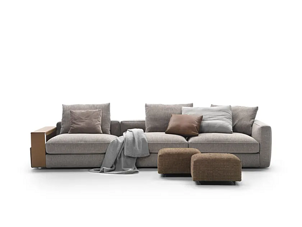 Divano angolare in tessuto Harper FLEXFORM fabbrica FLEXFORM dall'Italia. Foto №2