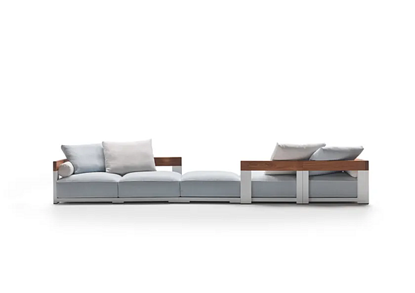 Divano angolare da giardino in tessuto FLEXFORM MILOS fabbrica FLEXFORM dall'Italia. Foto №2