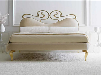 Letto matrimoniale con testata imbottita Maya CORTEZARI 908-T