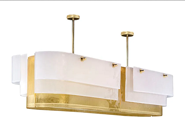 Lampada a sospensione in vetro di Murano fatta a mano Ocean Drive MULTIFORME PL7470-180-A fabbrica MULTIFORME dall'Italia. Foto №1