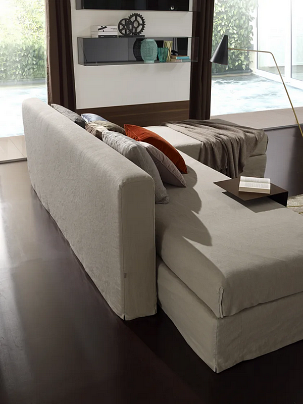 Letto contenitore con testata imbottita Wonder Duomo Design fabbrica Duomo Design dall'Italia. Foto №4