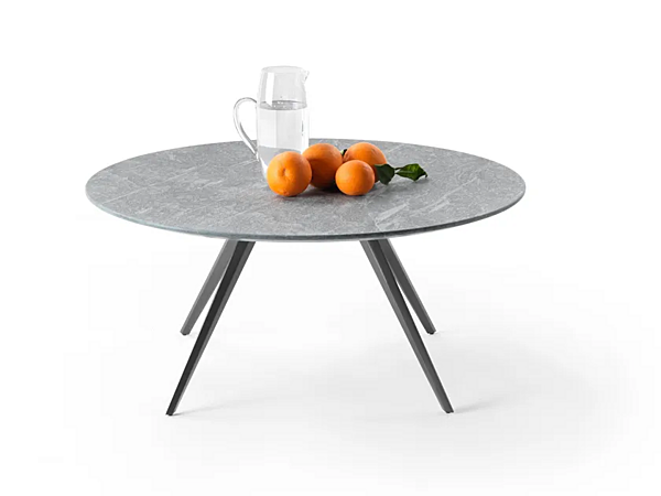Tavolino da caffè rotondo in pietra FLEXFORM collezione Zefiro fabbrica FLEXFORM dall'Italia. Foto №2
