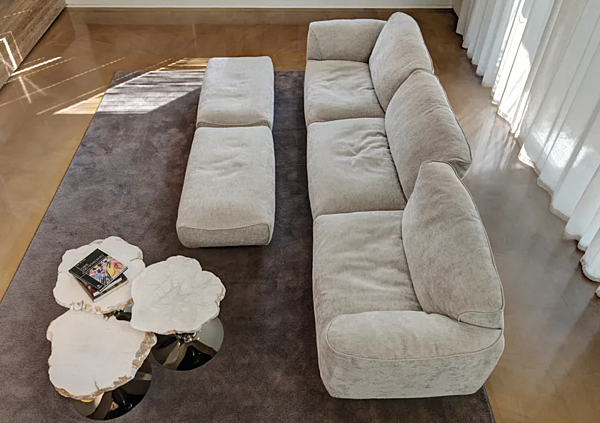Divano modulare in tessuto Edra Grande Soffice fabbrica EDRA dall'Italia. Foto №3