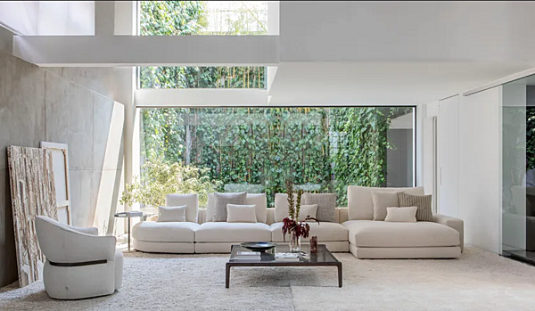 Divano modulare con copertura removibile Flou MyPlace fabbrica Flou dall'Italia. Foto №2