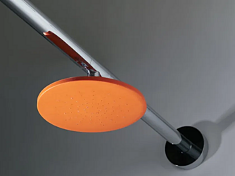 Doccia a soffitto braccio piatto AGAPE fabbrica Agape dall'Italia