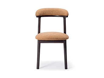 Poltrona in tessuto con schienale imbottito BROSS Lindy 1830 fabbrica BROSS dall'Italia