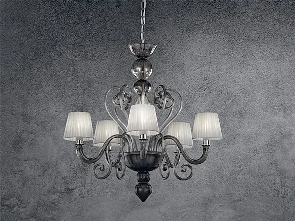 Lampadario in vetro soffiato fatto a mano Gatsby MULTIFORME fabbrica MULTIFORME dall'Italia. Foto №7