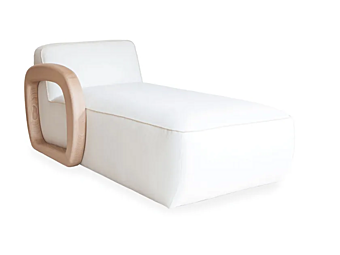 Chaise longue in tessuto Monterey DOM Edizioni fabbrica DOM Edizioni dall'Italia