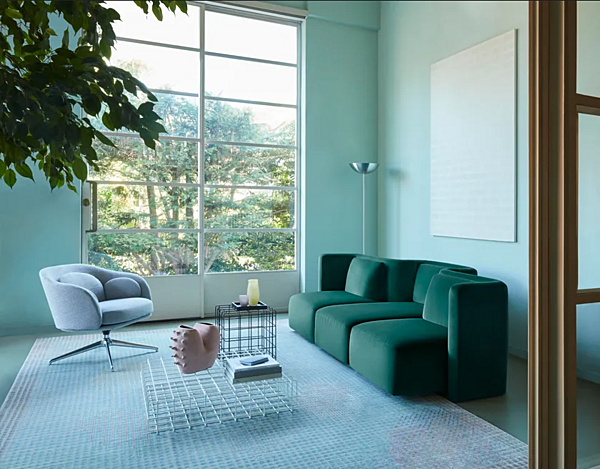 Divano modulare in tessuto Saba collezione Gala fabbrica SABA dall'Italia. Foto №12