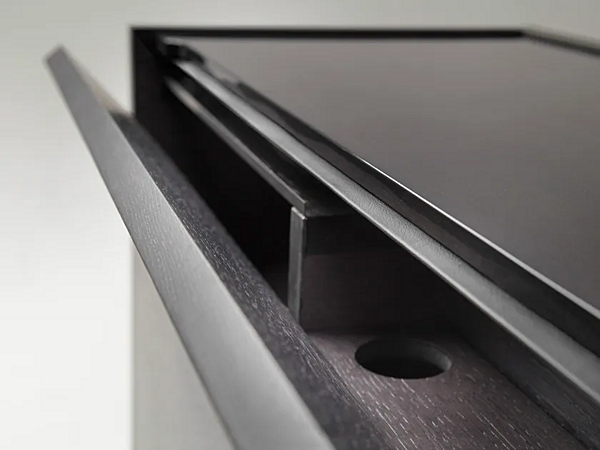 Unità di archiviazione bassa in legno per ufficio POLTRONA FRAU Jobs 5580781 5580781 fabbrica POLTRONA FRAU dall'Italia. Foto №3