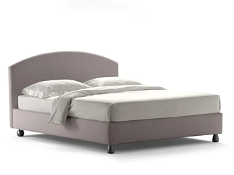 Letto matrimoniale con testata imbottita Magnolia Flou