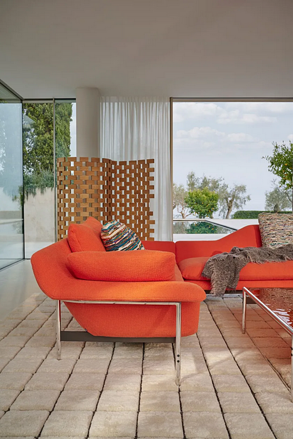 Divano angolare in tessuto Esosoft CASSINA 580 fabbrica CASSINA dall'Italia. Foto №4