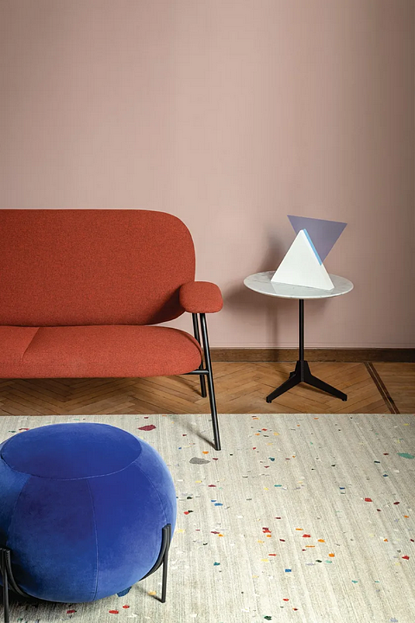 Divano a tre posti in tessuto Philo Saba fabbrica SABA dall'Italia. Foto №8