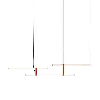 Lampada a sospensione in vetro borosilicato LED Paralela AXOLIGHT
