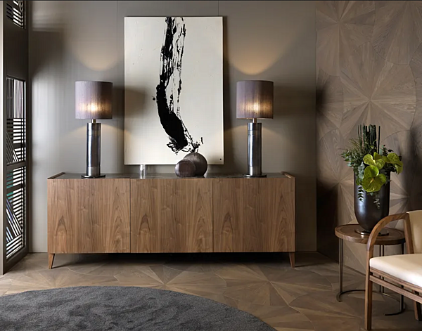 Walnut Sideboard Frammenti L411N by Arte Brotto fabbrica Arte Brotto dall'Italia. Foto №4