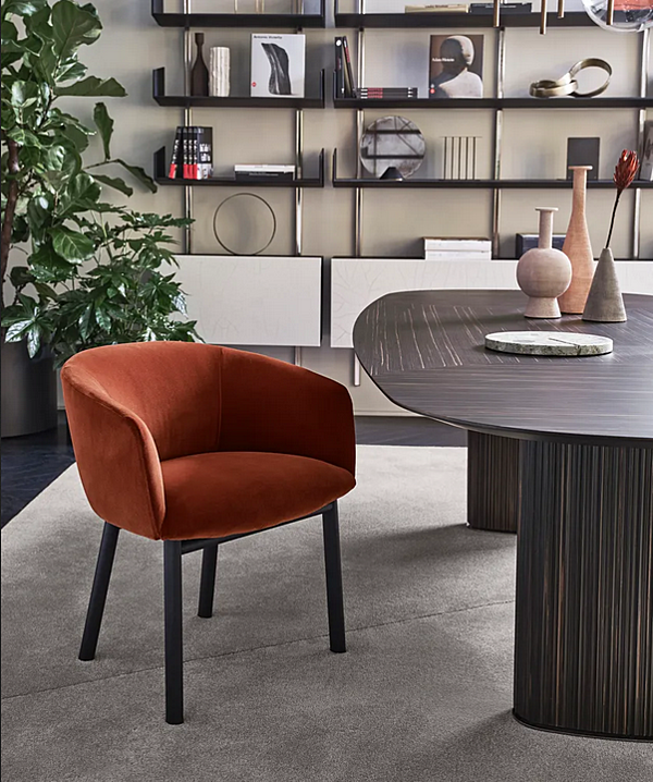 Poltrona imbottita con braccioli Livrette Gallotti&Radice fabbrica Gallotti & Radice dall'Italia. Foto №6