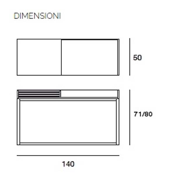 Scrivania PACINI & AMP; CAPPELLINI 5471 Athena fabbrica PACINI & CAPPELLINI dall'Italia. Foto №2