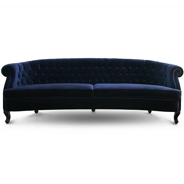 Divano in velluto tufted a tre posti Maree BRABBU fabbrica BRABBU dall'Italia. Foto №6
