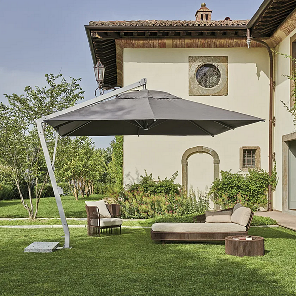 Daybed da giardino in alluminio verniciato VARASCHIN Tibidabo 1430/1430A, 1431/1431A fabbrica VARASCHIN dall'Italia. Foto №8