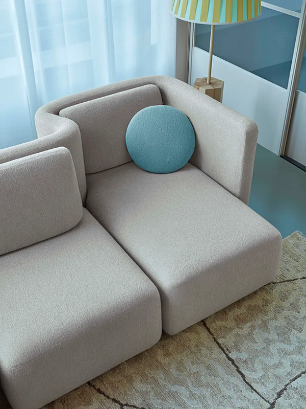 Divano modulare in tessuto Saba collezione Gala fabbrica SABA dall'Italia. Foto №3