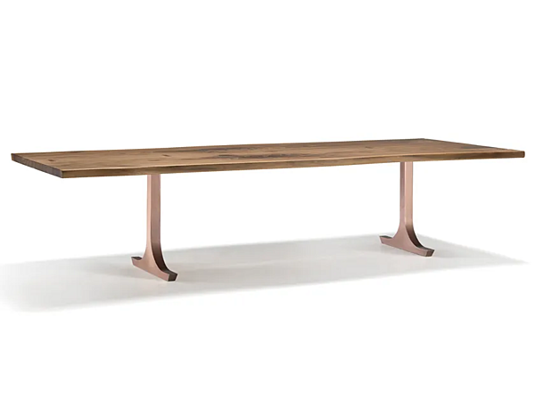 Tavolo rettangolare in legno massello Vero Slim ARTE BROTTO L620, SLIM fabbrica Arte Brotto dall'Italia. Foto №1