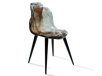 Sedia in policarbonato Gilda B Edra GLD010