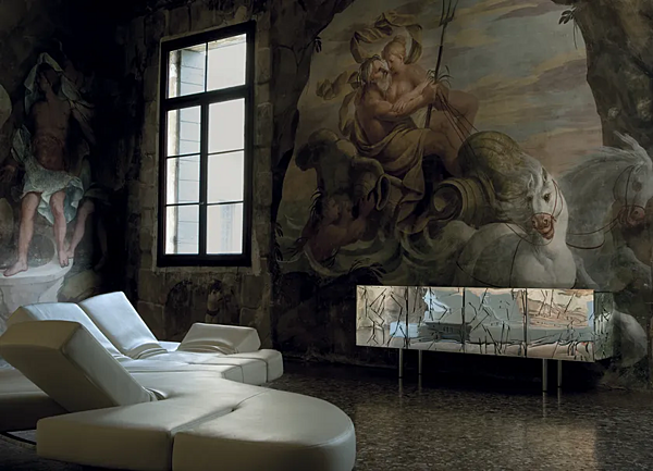 Credenza in vetro con ante Edra Scrigno fabbrica EDRA dall'Italia. Foto №5