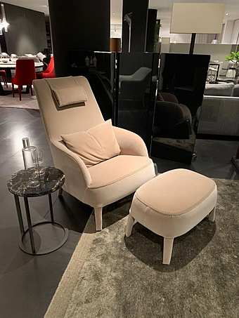 Armchair Poltrona e pouf Febo, Apta Collection