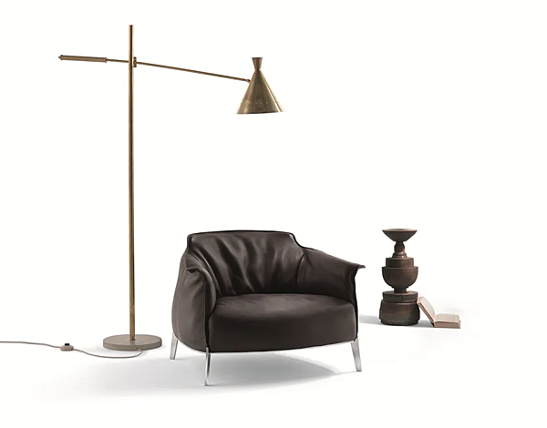 Poltrona in pelle con braccioli Archibald Gran Comfort Poltrona Frau fabbrica POLTRONA FRAU dall'Italia. Foto №3