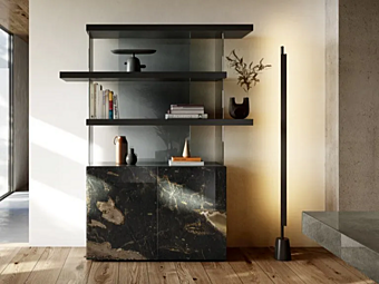 Libreria freestanding in marmo AIR 1464 LAGO