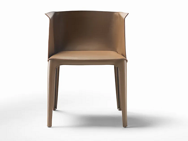 Poltrona in pelle conciata con braccioli FLEXFORM ISABEL fabbrica FLEXFORM dall'Italia. Foto №1