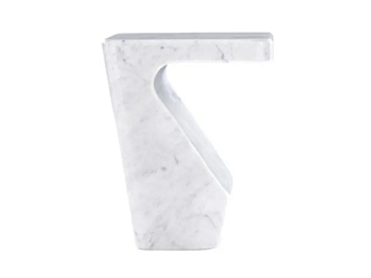 Tavolino da caffè rettangolare in marmo di Carrara LIGNE ROSET STUMP 11497612 fabbrica LIGNE ROSET dall'Italia