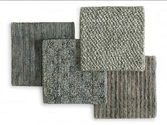 Tappeto in cotone collezione premium blu verde FLEXFORM