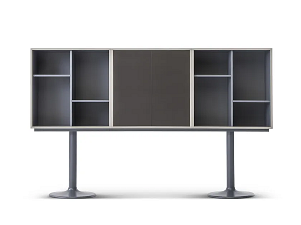 Credenza in legno 20 cassetti standard piedi Corolle CASSINA 020 fabbrica CASSINA dall'Italia. Foto №2