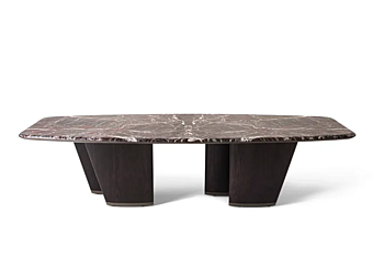 Tavolo in marmo a forma di barile Mistral GIORGETTI