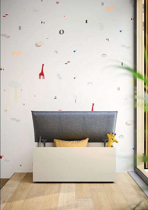 Cassapanca in legno Nidi Pank fabbrica nidi dall'Italia. Foto №3